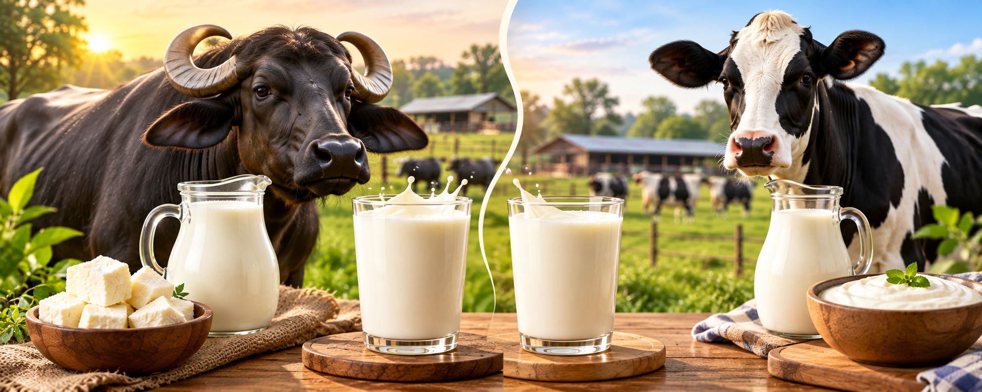 Buffalo Milk vs Cow Milk: Which Is Better for Your Family?